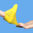 Capa de Calçados Impermeável De Silicone Protetor De Chuva Elástico